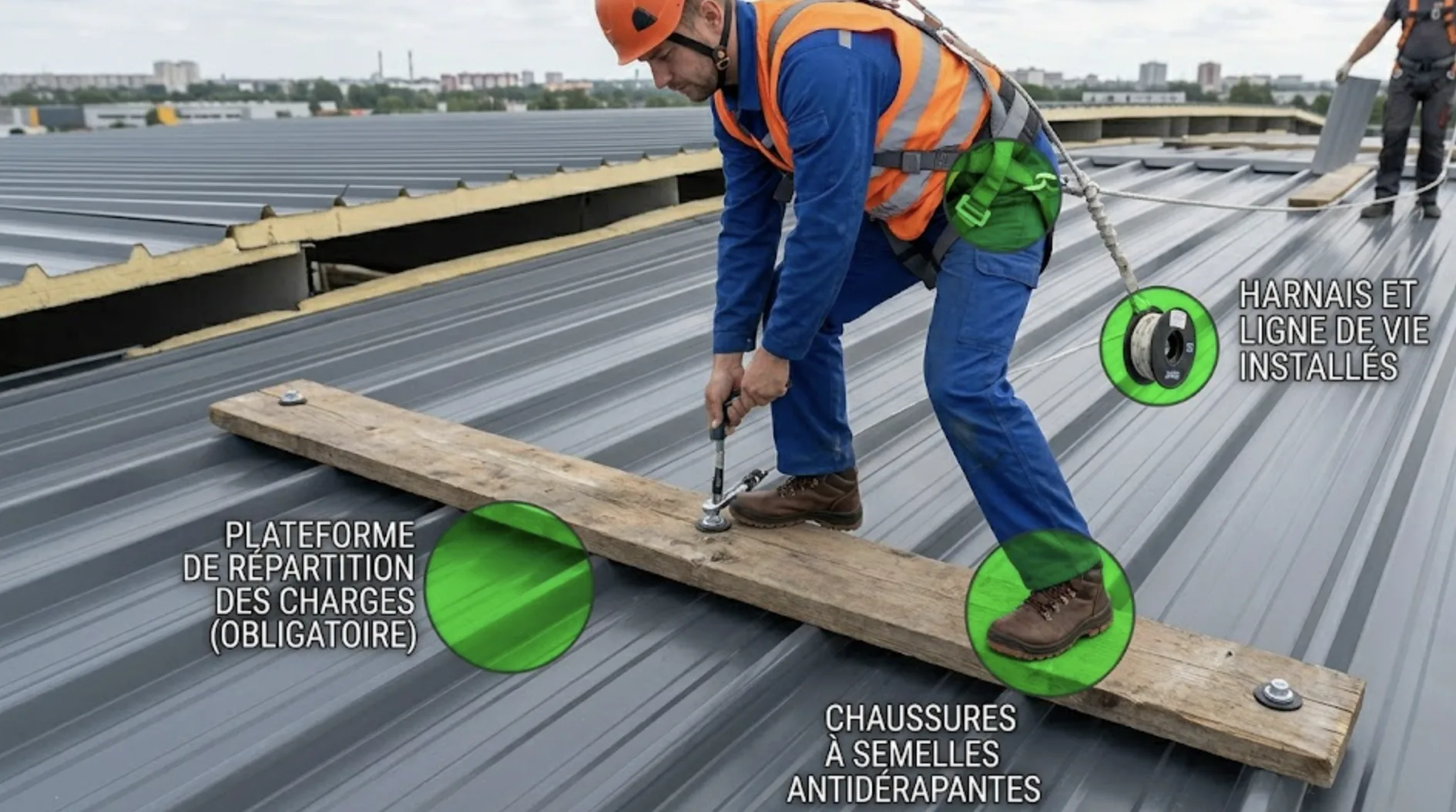 Fixation gouttière sur bac acier isolé : Guide de pose et crochets