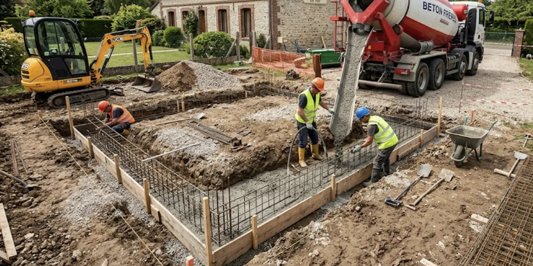 Fondation garage 40m2 : Prix, Dimensions et Permis