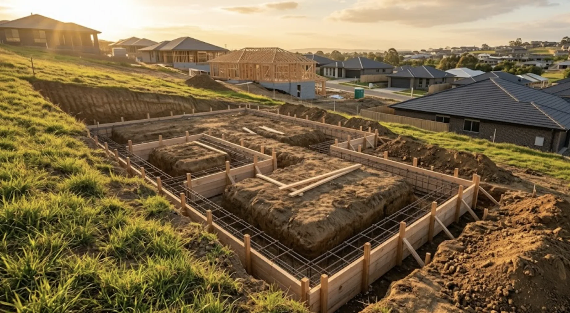 Fondation pour terrain en pente : solutions et normes techniques