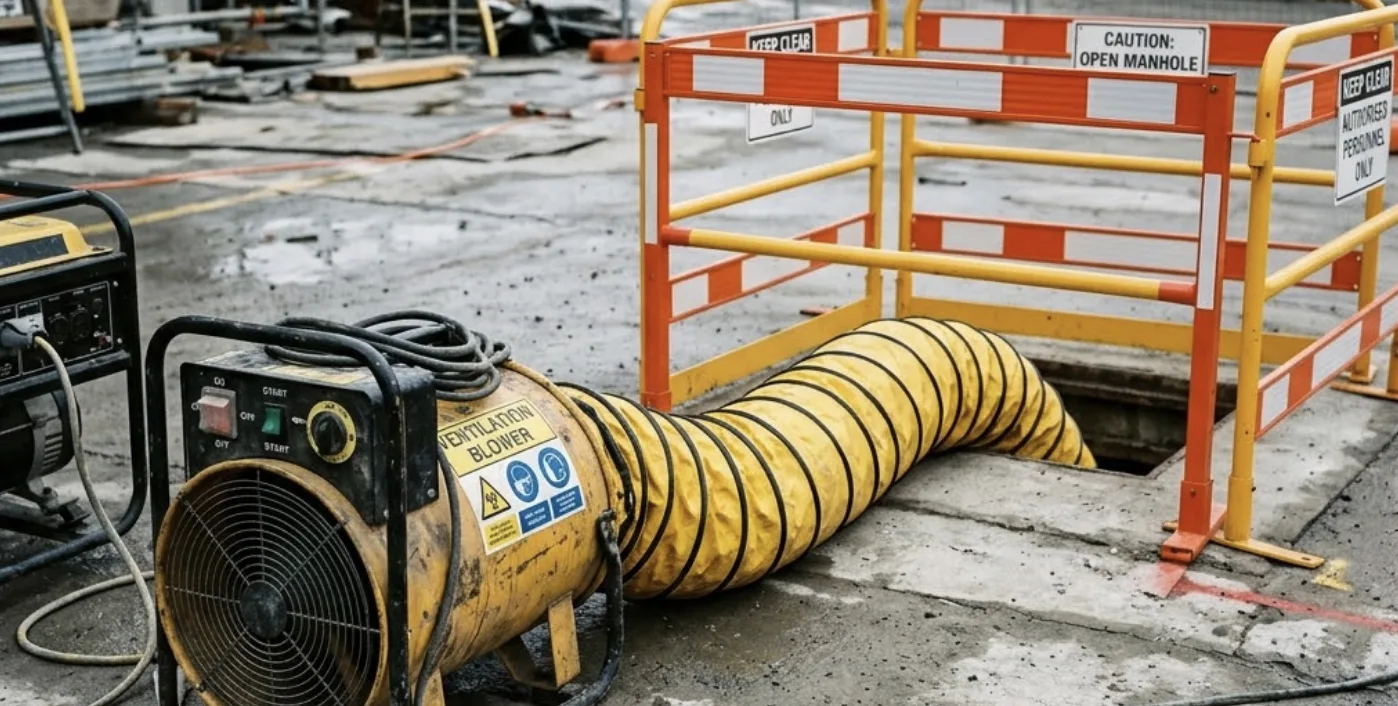 Matériel de ventilation pour travaux en espace confiné : le guide complet