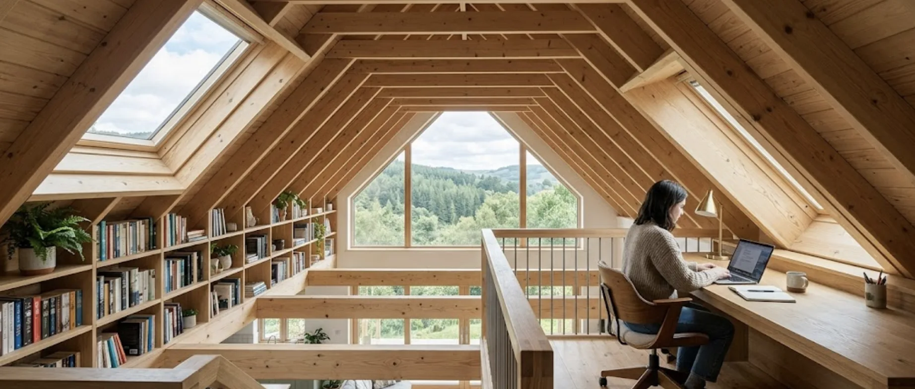 Mezzanine sous toit en pente : Comment aménager et sécuriser vos combles ?