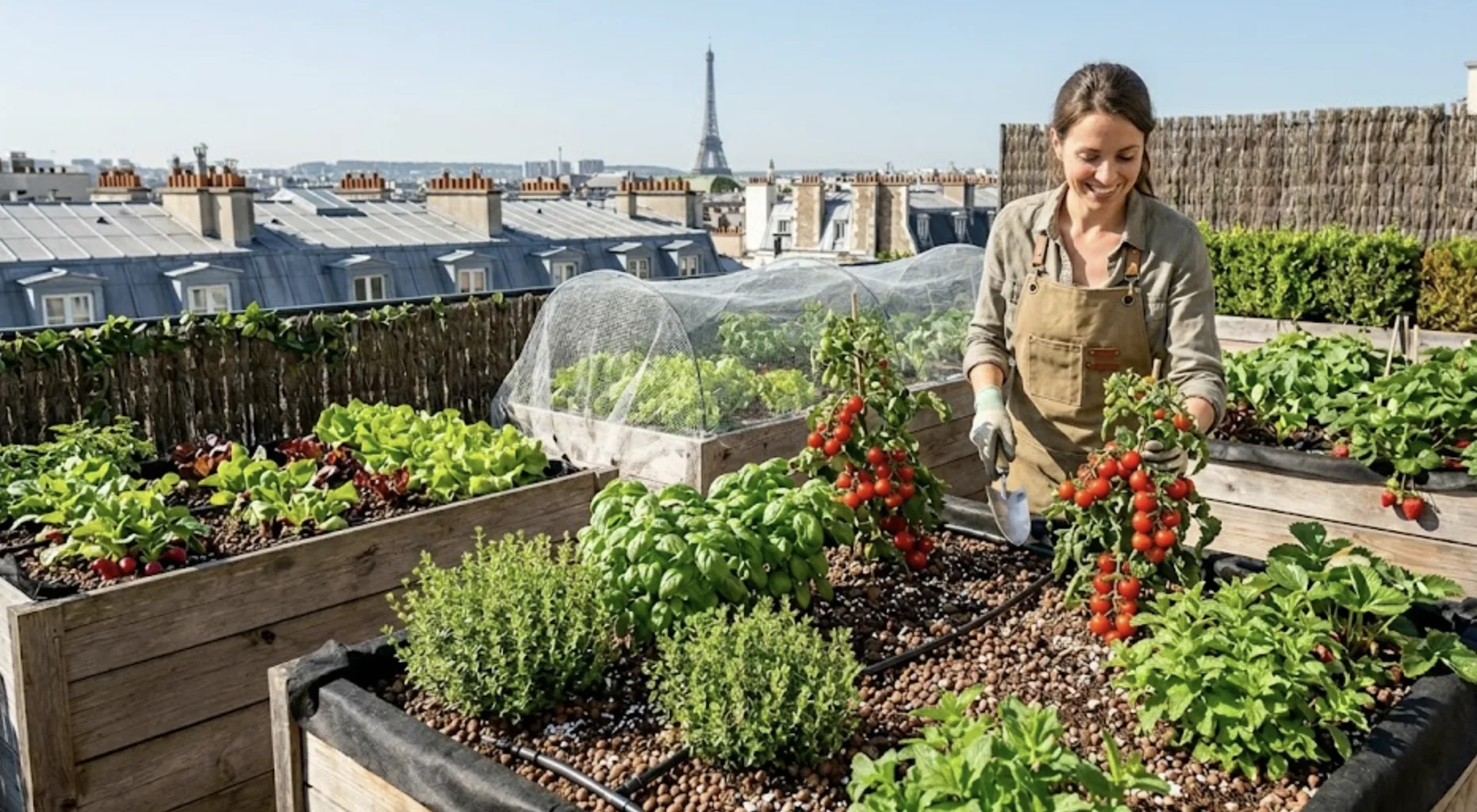 Comment faire un potager sur le toit : le guide pas-à-pas