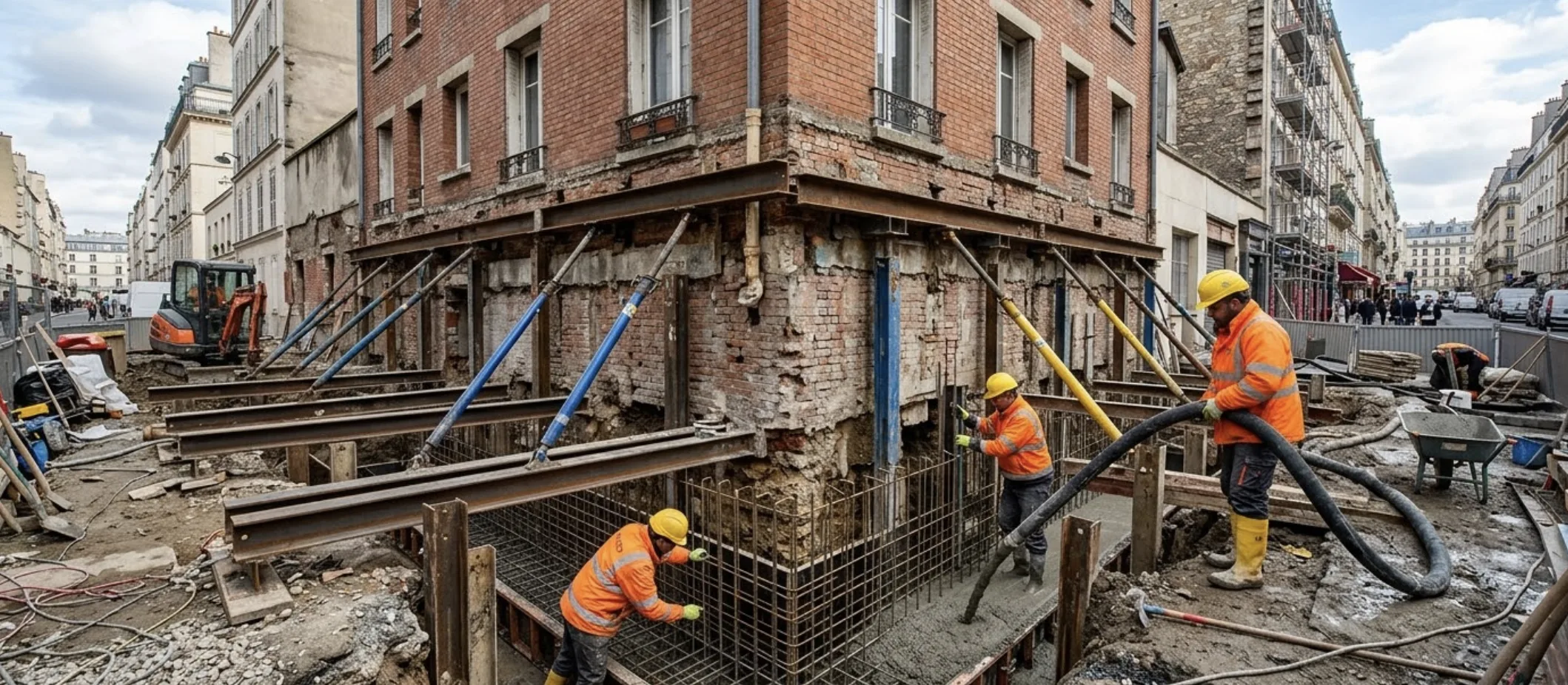 Reprise fondation sous oeuvre : quand et comment consolider vos fondations (2026)
